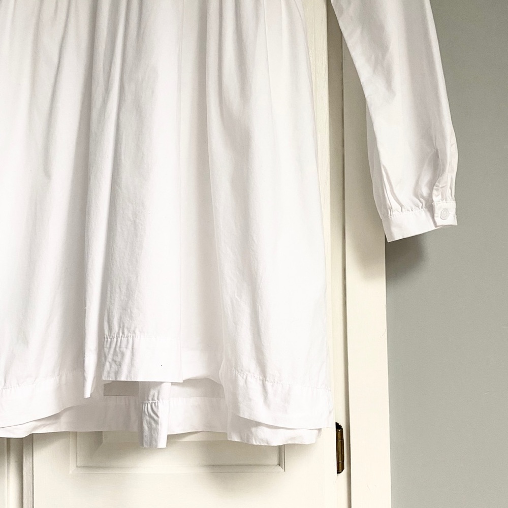 Pleione || Tie Back Poplin Tunic Dress - Picture 10 of 11